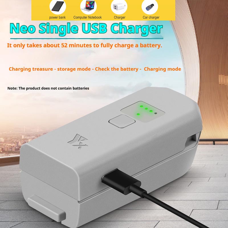 Drone Power Bank - Çift Yönlü USB Pil Şarj Cihazı