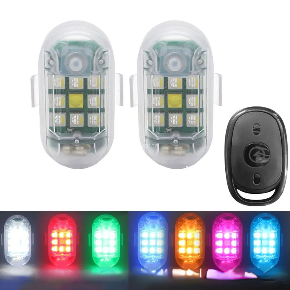 Drone Strobe Light - 1/2 adet kablosuz LED çakarlı lamba