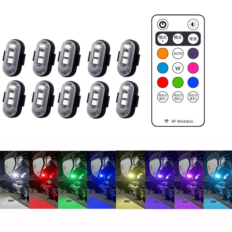 2/4/8 adet kablosuz uzaktan ku - Drone Strobe Light incelemesi ve fiyatı