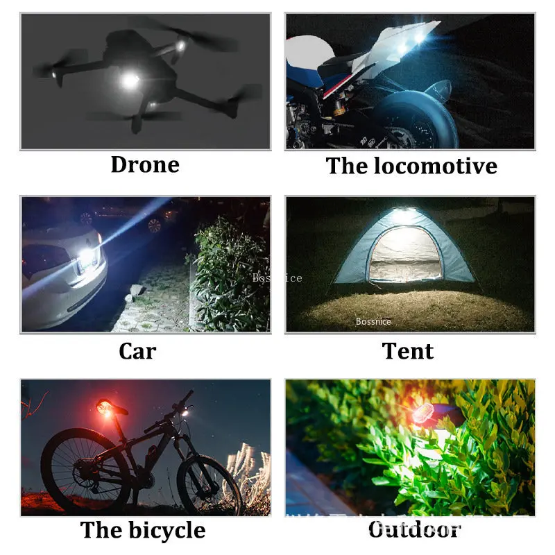 1/2 adet kablosuz LED çakarlı  - Drone Strobe Light incelemesi ve fiyatı