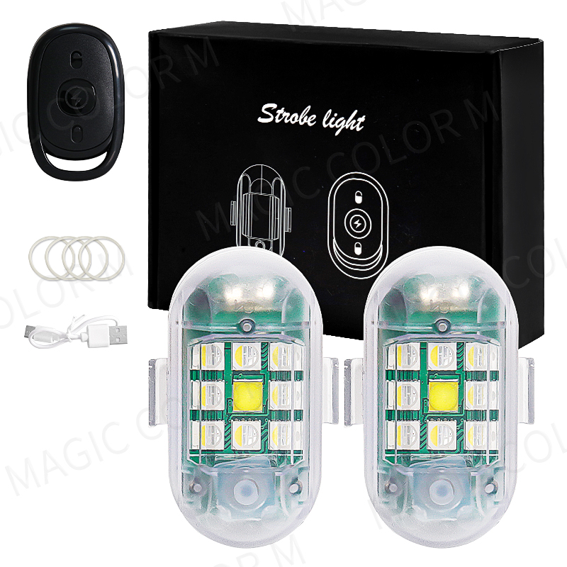 2 adet kablosuz LED çakarlı la - Drone Strobe Light incelemesi ve fiyatı