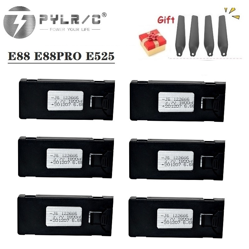 1/2/3/5/10 adet 3.7V 1800Mah R - Eachine Drone E58 incelemesi ve fiyatı